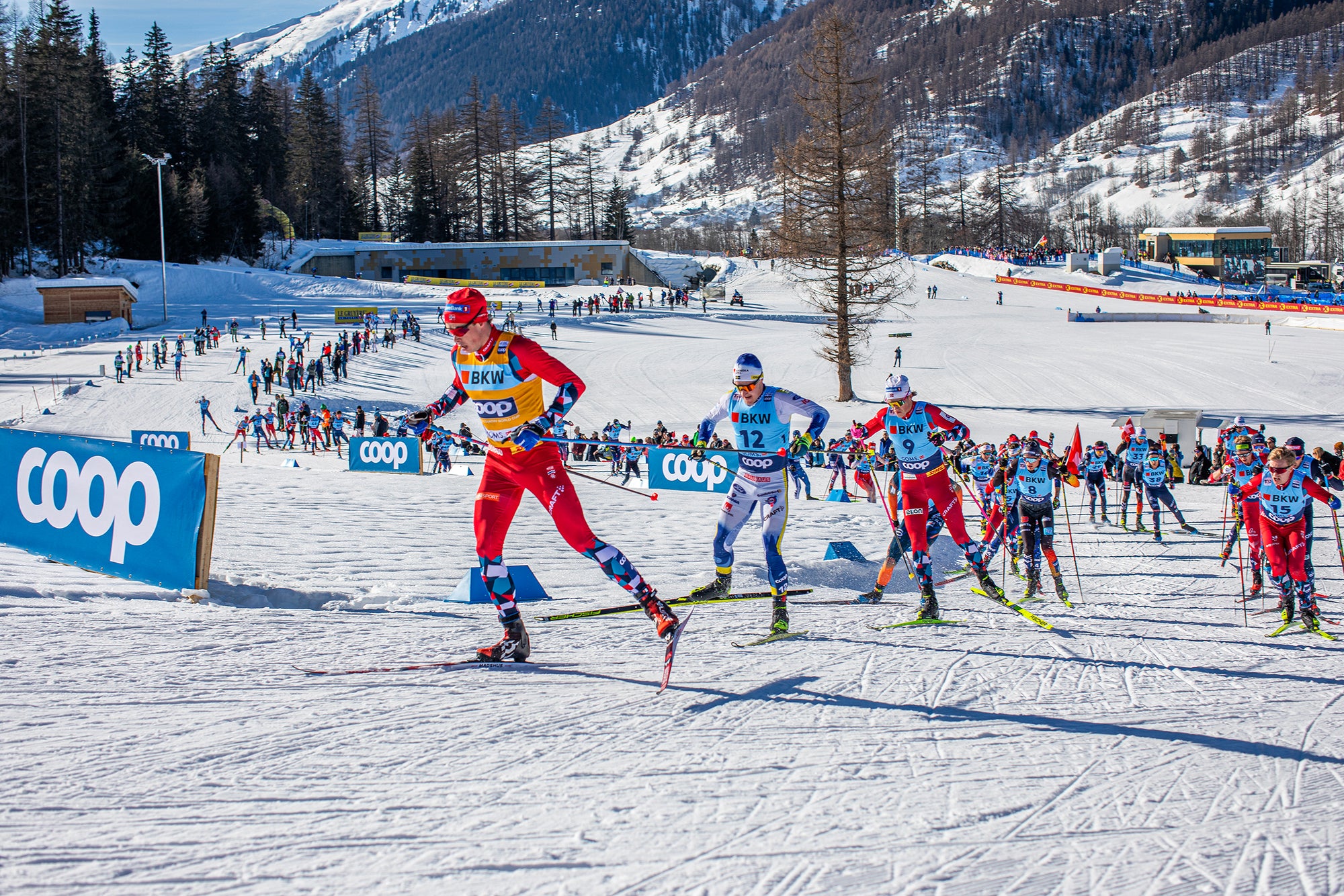 WC Cross Country Ski in Goms, Switzerland