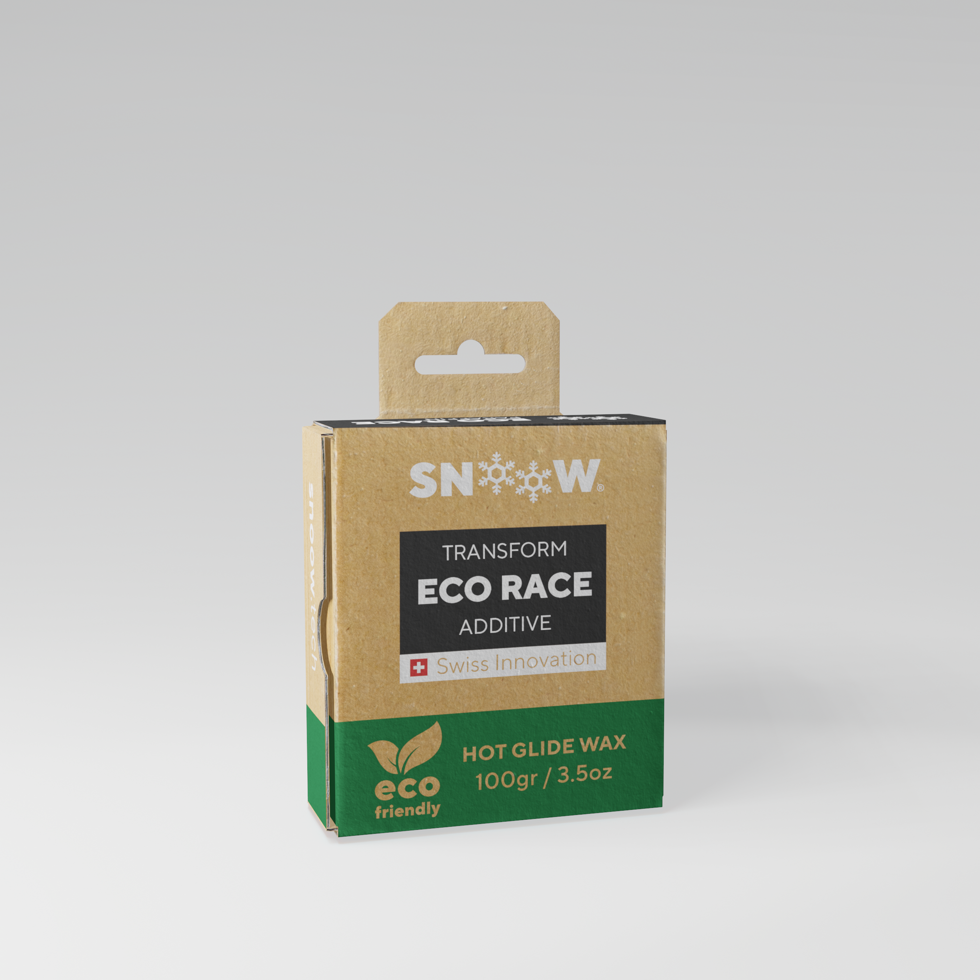 SNOOW SKI WAX ECO RACE Black, front left