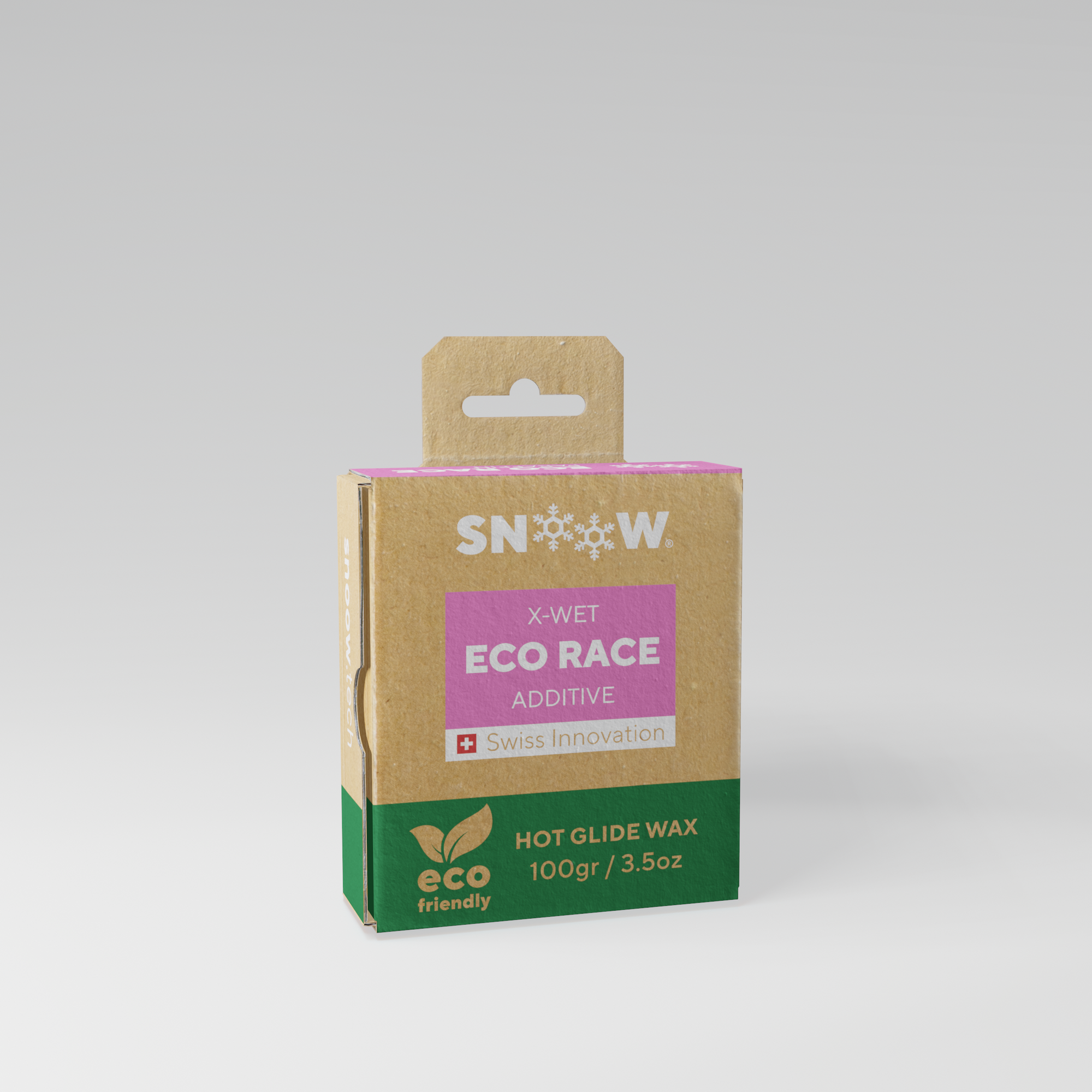 SNOOW SKI WAX ECO Race Pink, front left
