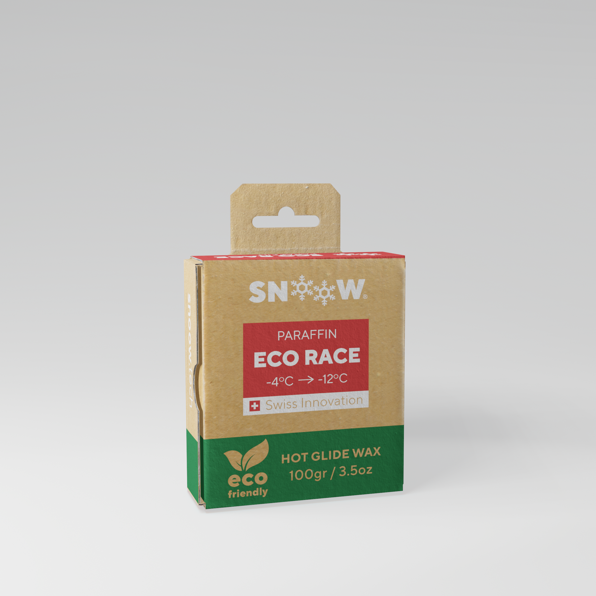 SNOOW SKI WAX ECO RACE Red, front left