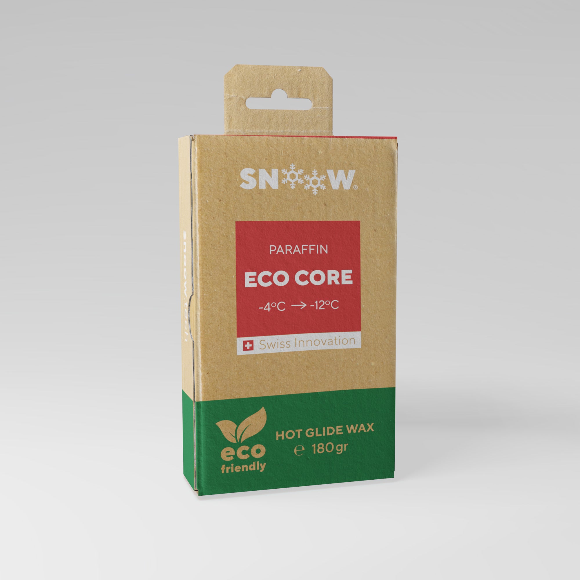 SNOOW SKI WAX ECO CORE Red, front left