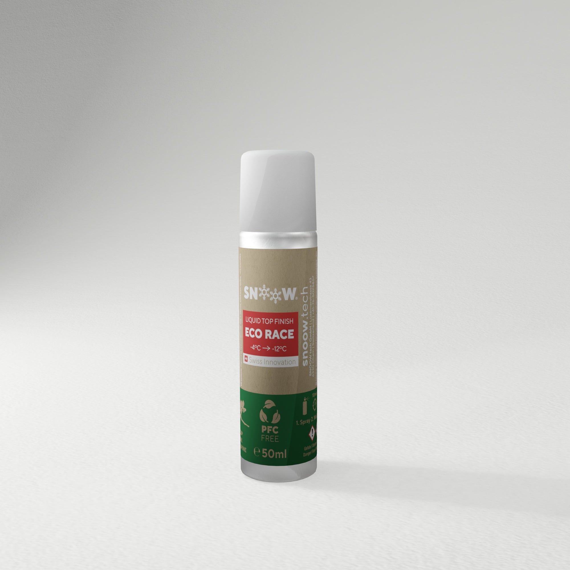 ECO RACE LIQUID SKI WAX - Röd 50ml