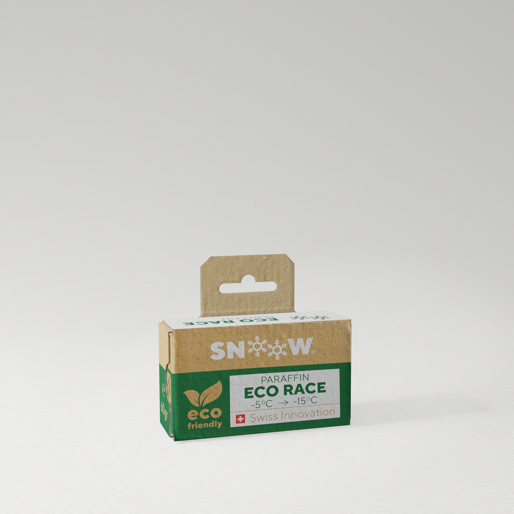 ECO RACE PARAFFIN SKI WAX - White 60gr