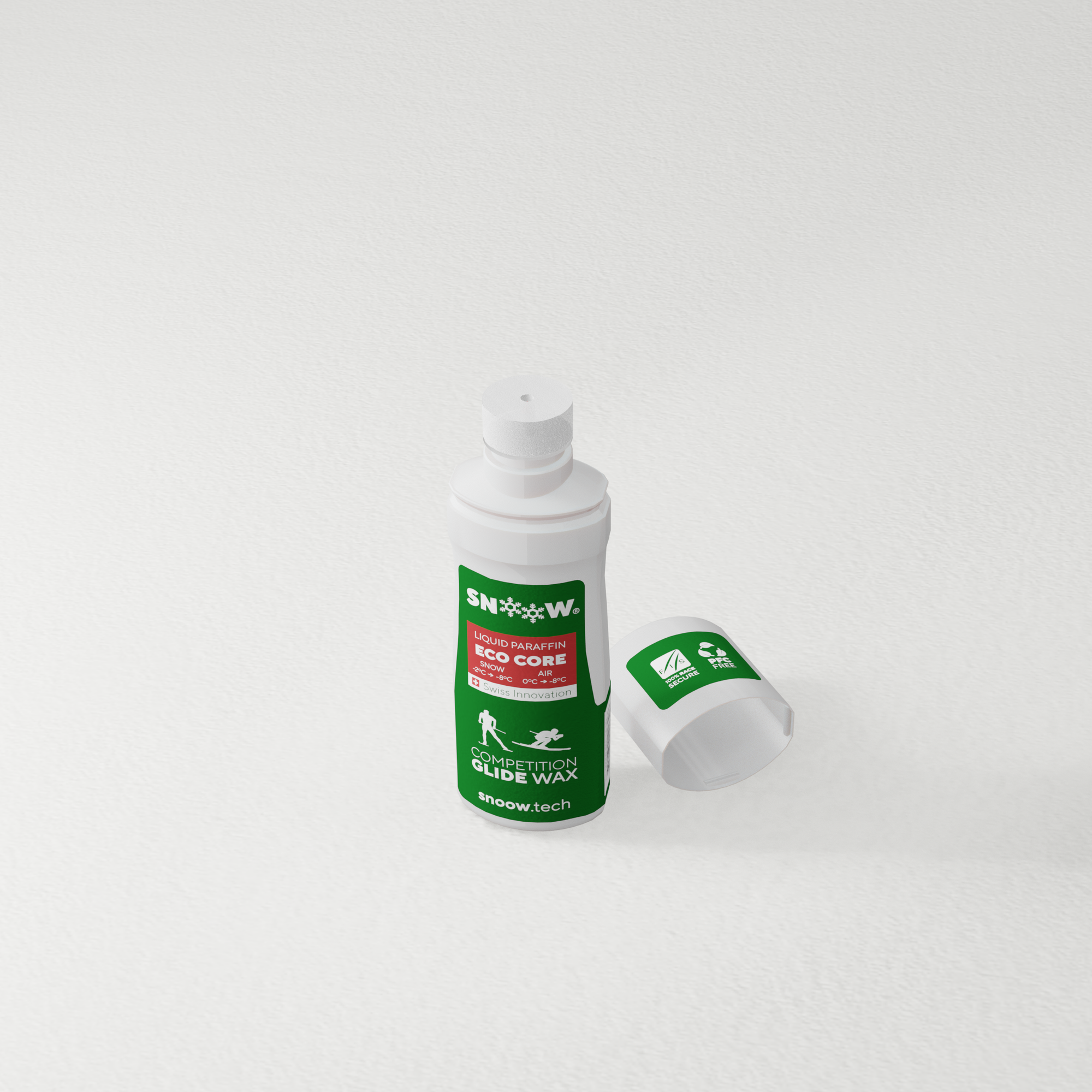 ECO CORE LIQUID PARAFFIN SKI WAX - Red 80ml