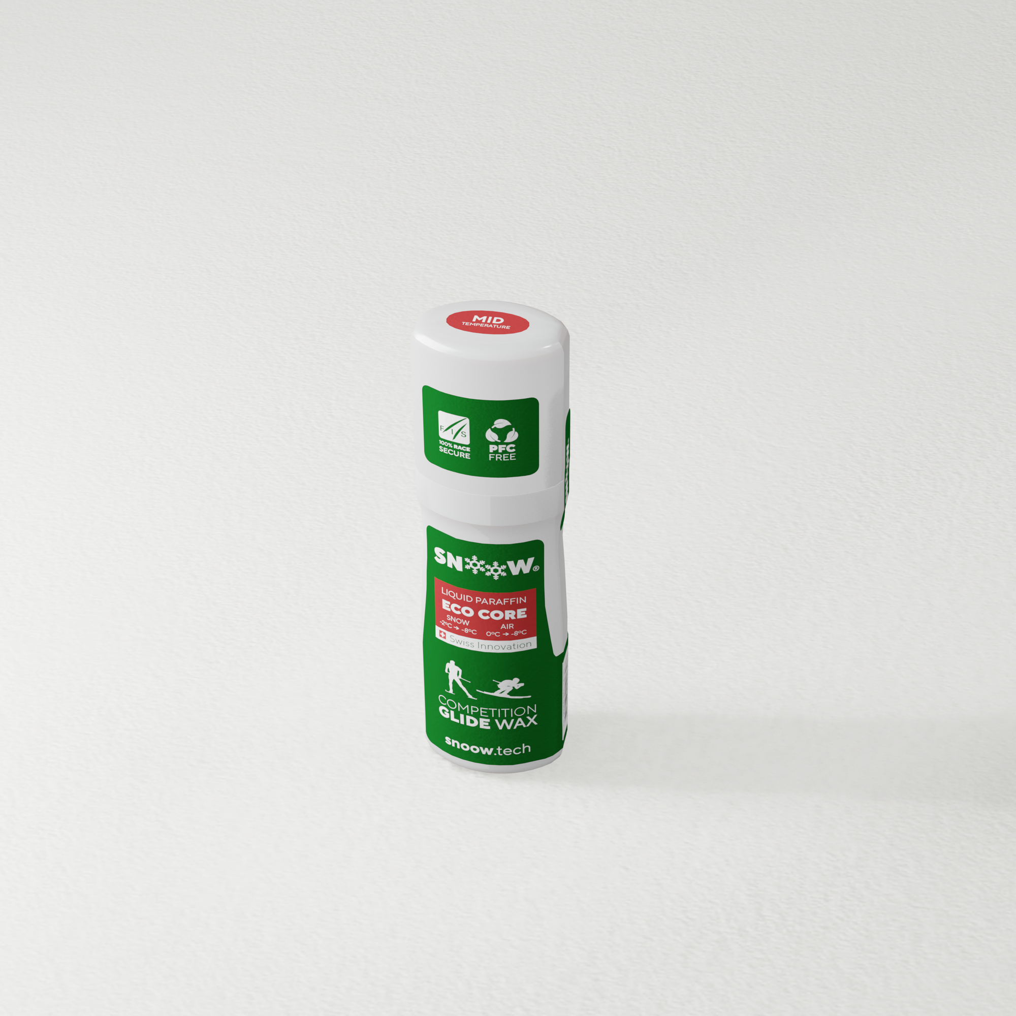 ECO CORE LIQUID PARAFFIN SKI WAX - Red 80ml
