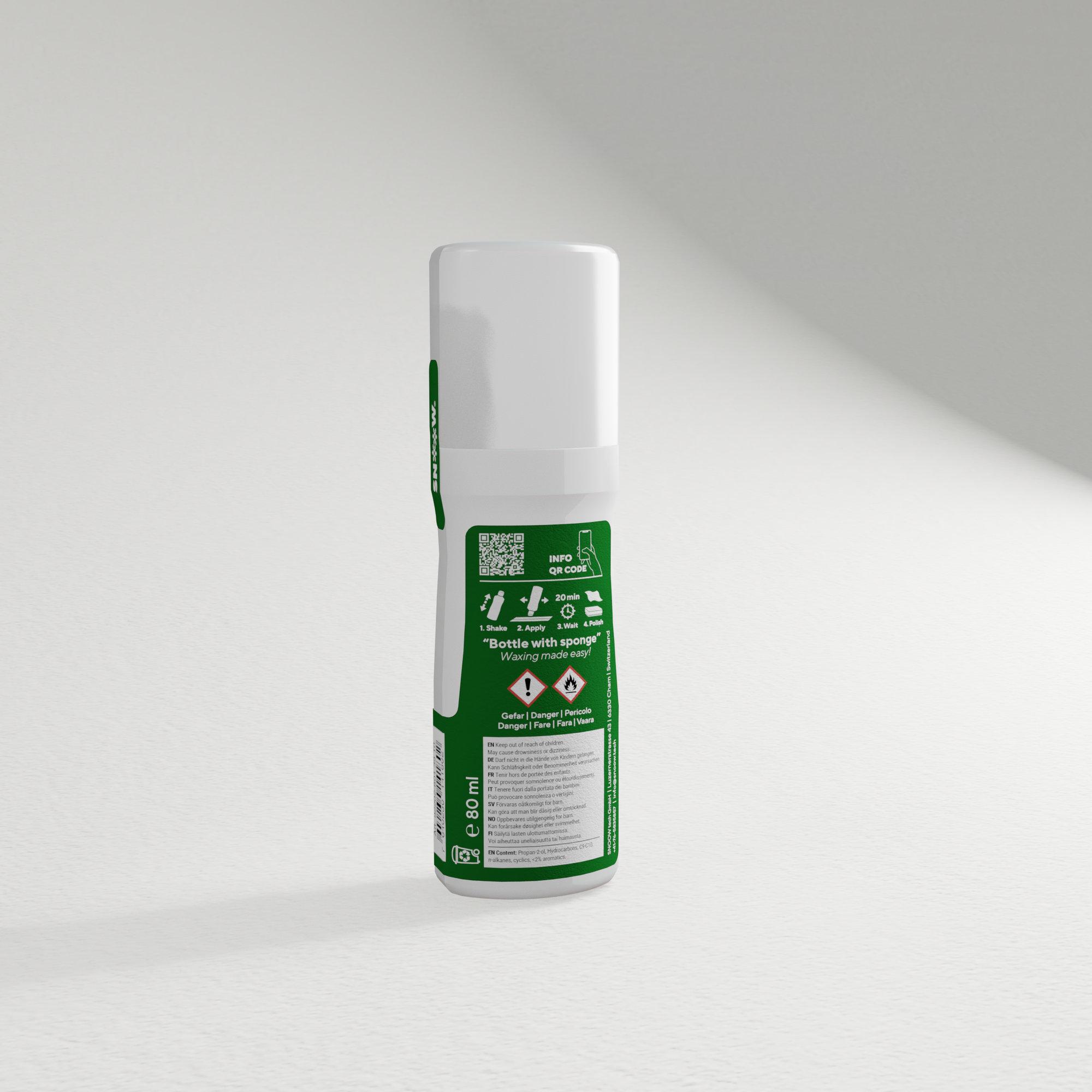 ECO CORE LIQUID PARAFFIN SKI WAX - White 80ml