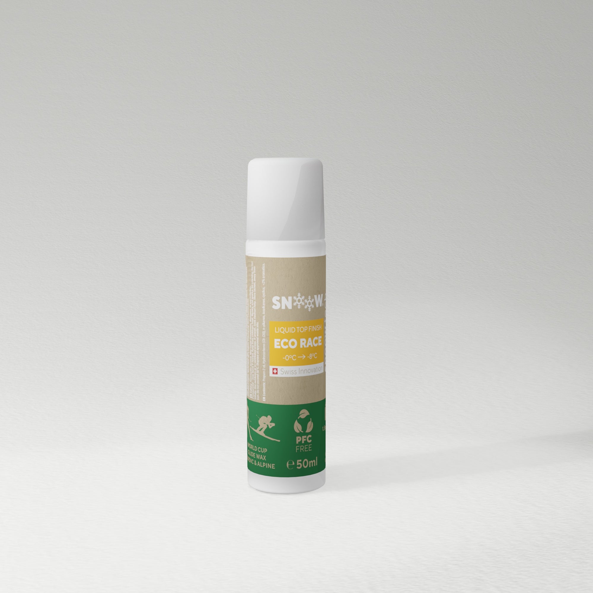 SNOOW ECO RACE Liquid 50 ml - Orange-front left