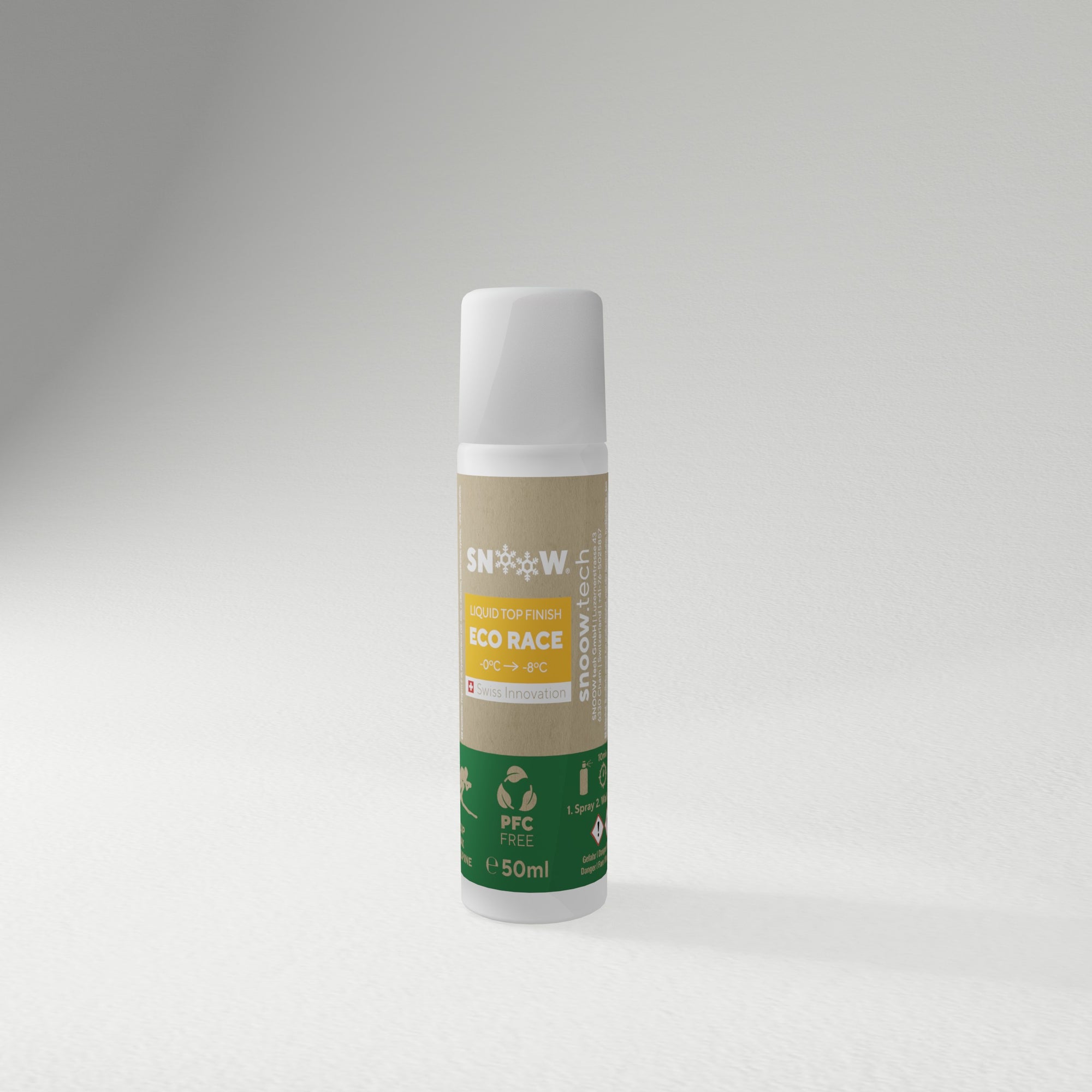 SNOOW ECO RACE Liquid 50 ml - Orange - front right