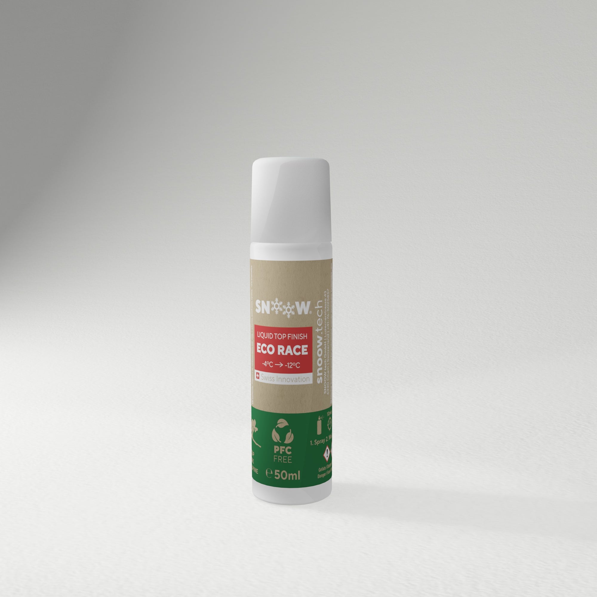 SNOOW ECO RACE Liquid 50 ml - Red - front right