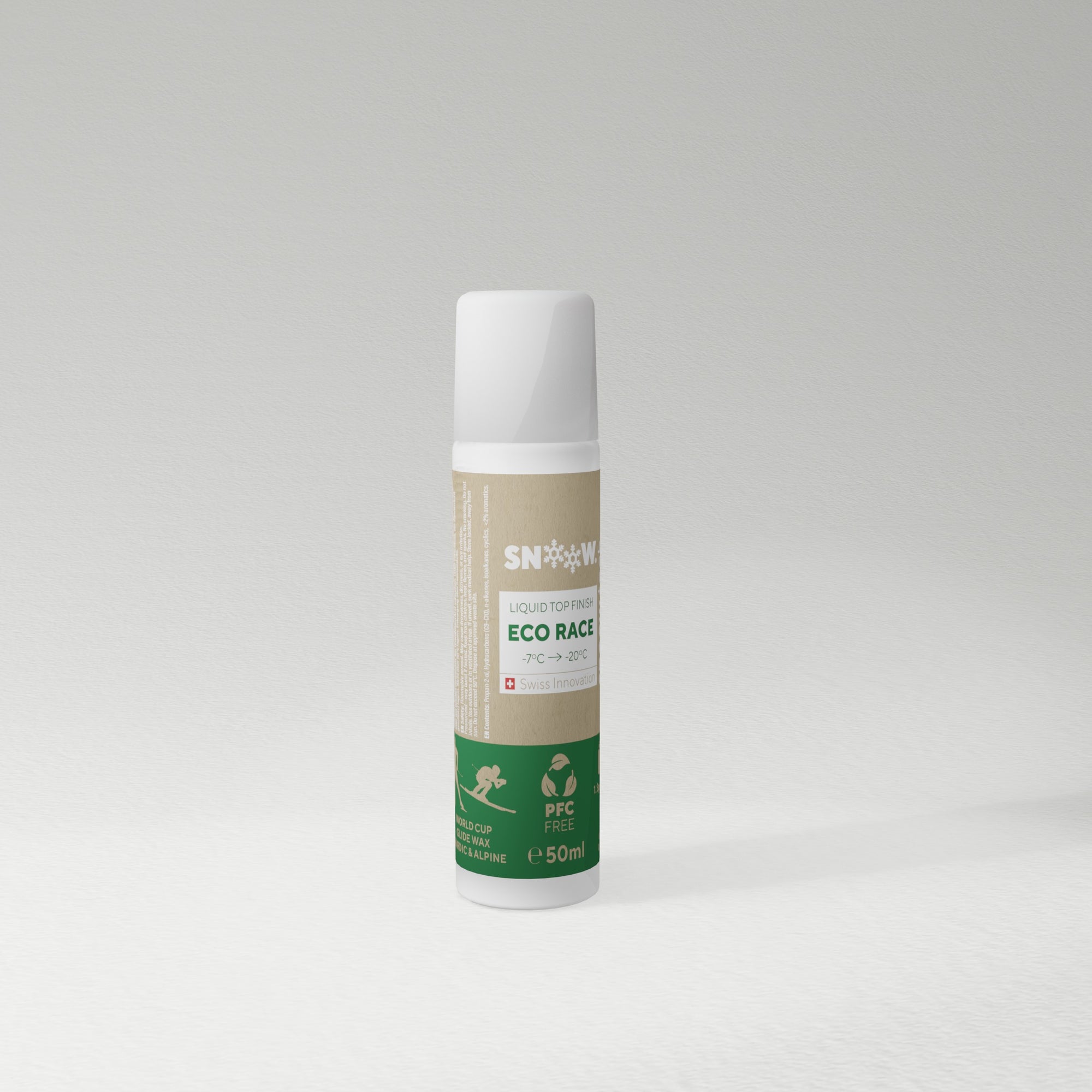 SNOOW ECO RACE Liquid 50 ml - White-front left