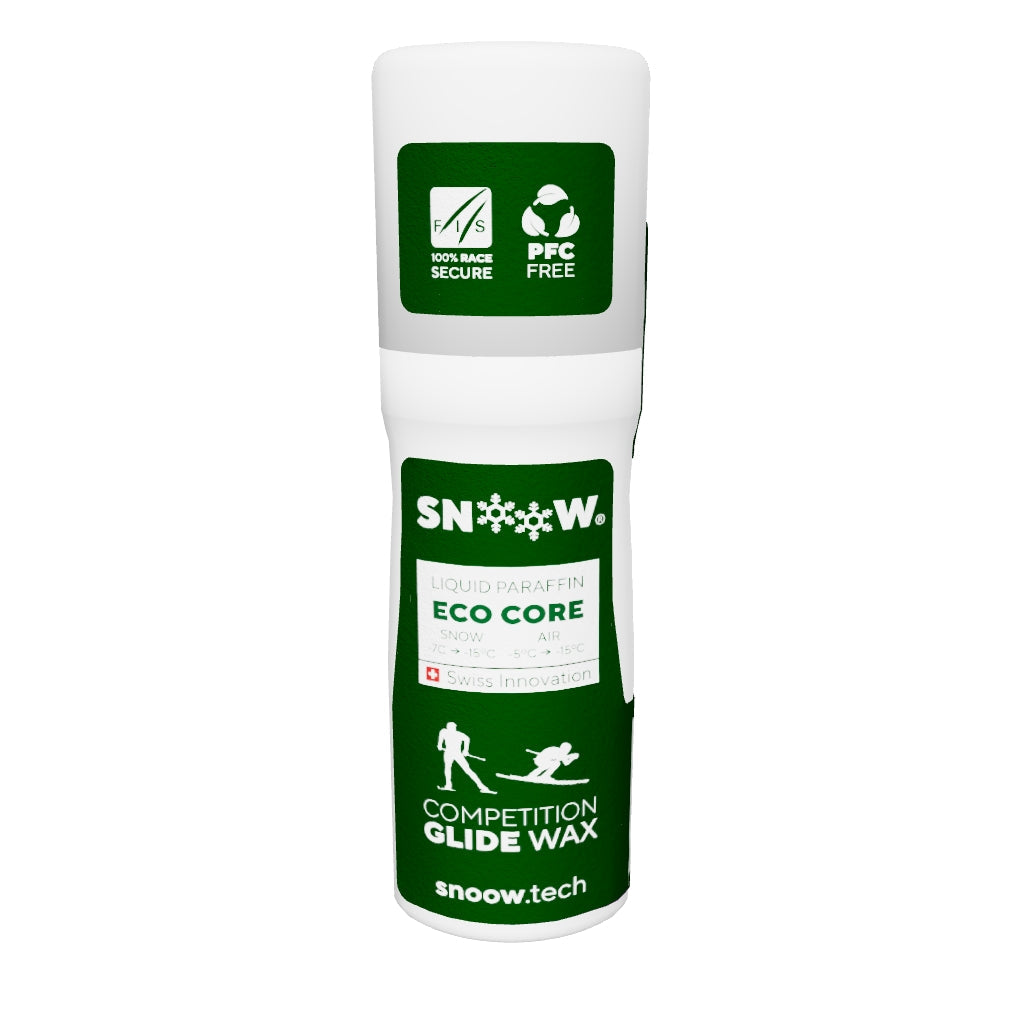 SNOOW SKI WAX ECO CORE - Competition - Liquid 80ml White Cold Temperatures - 3D render