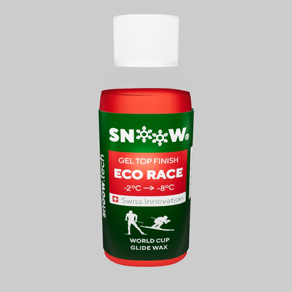 SNOOW ECO RACE - Liquid Gel Top Finish - 100ml - Red - 3D