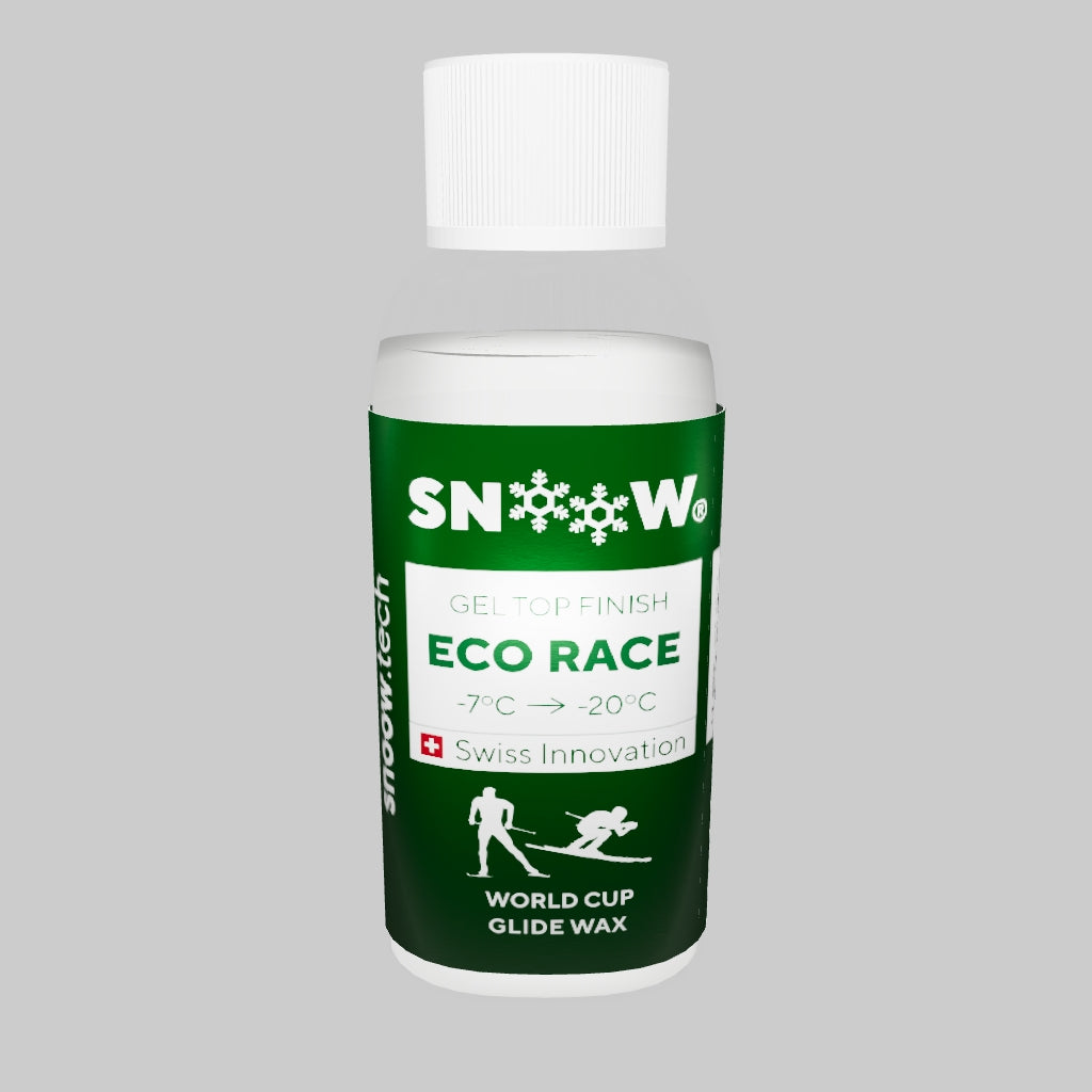 SNOOW ECO RACE - Liquid Gel - Top Finish - White - 3D