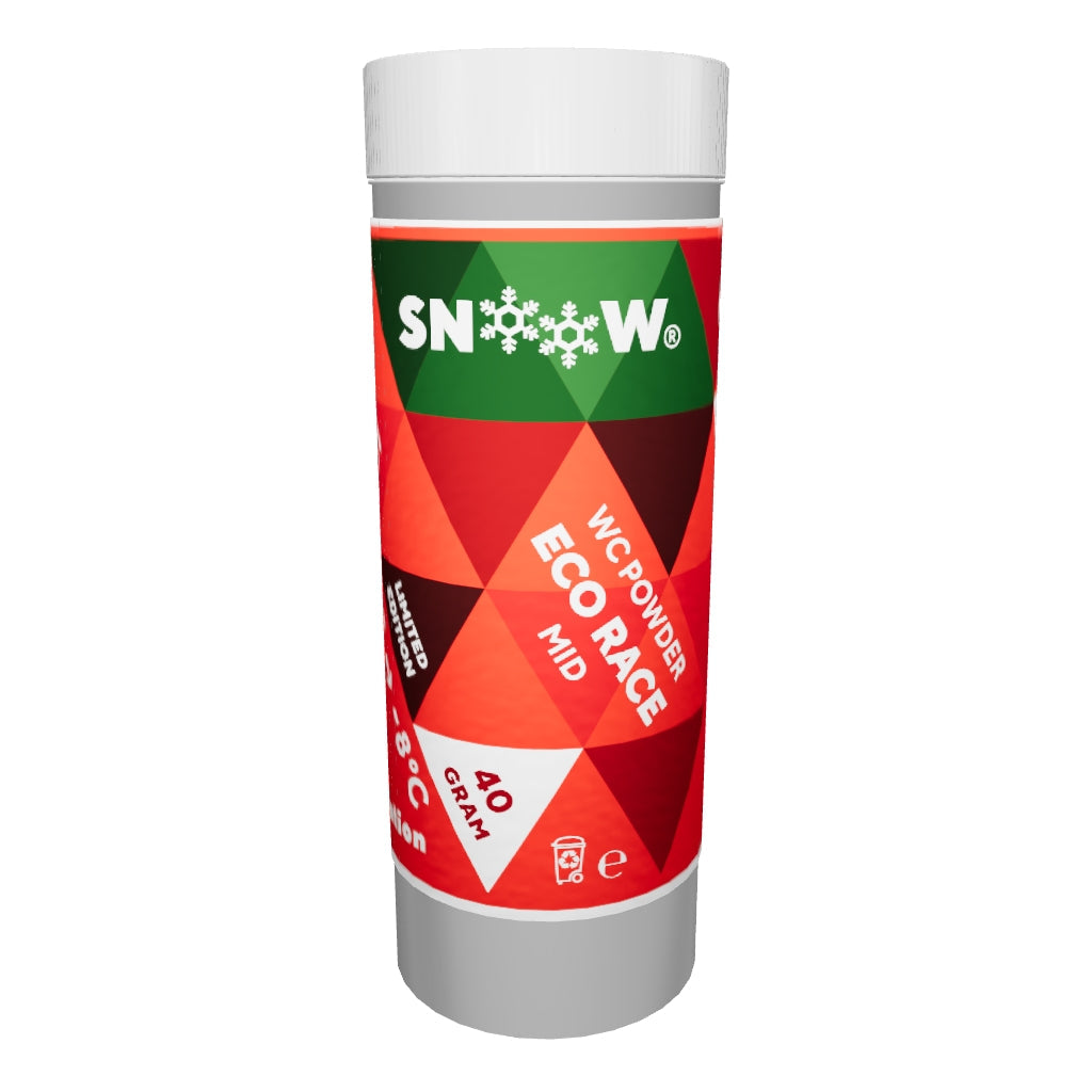 SNOOW SKI WAX ECO Race WC Powder 40gr - Mid - 3D render
